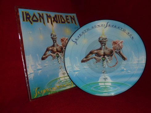 seventh son of a seventh son - vinyl picture disc - album - release 1988